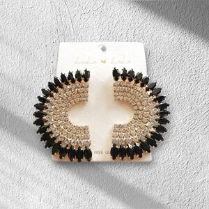 Marquise Crescent Earrings